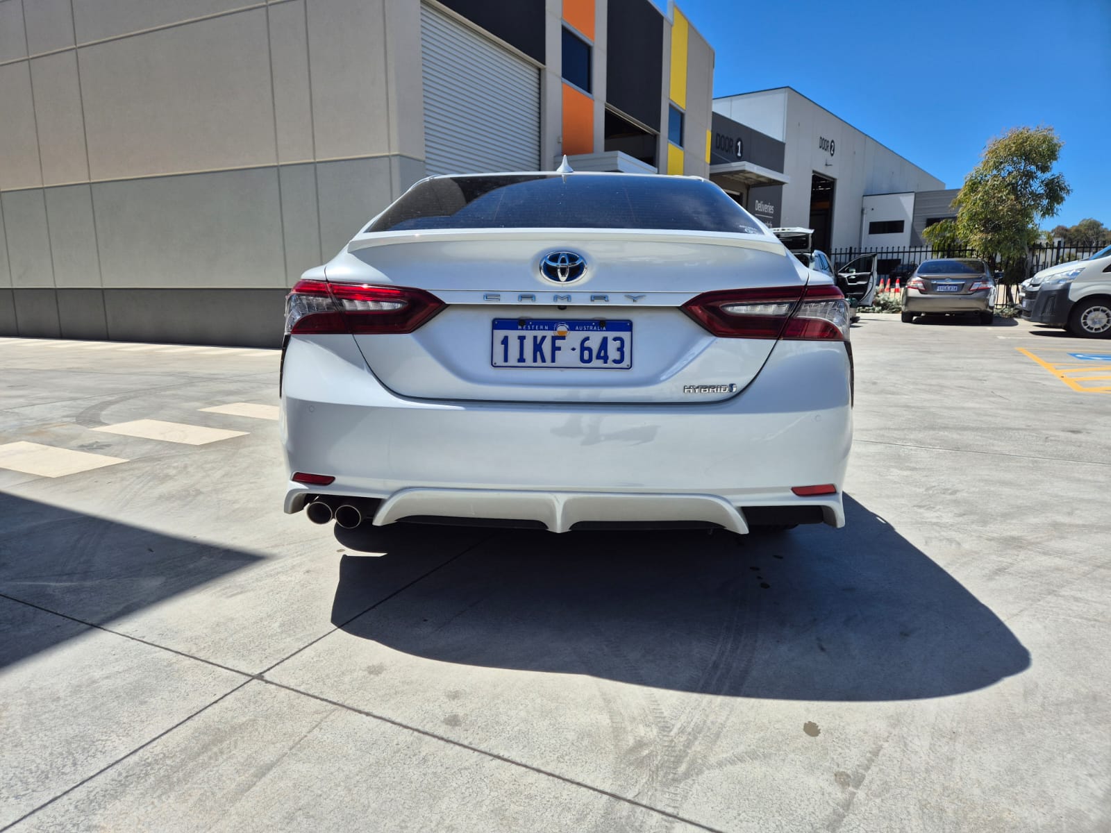2023 Toyota RAV4 GX Hybrid in blue — photo 6 of 6