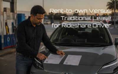 Rent-to-own Versus Traditional Lease for Rideshare Drivers